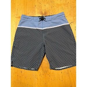 BYLT Board Shorts Mens Medium Green Costal Swim Trunks Beachwear Surfing